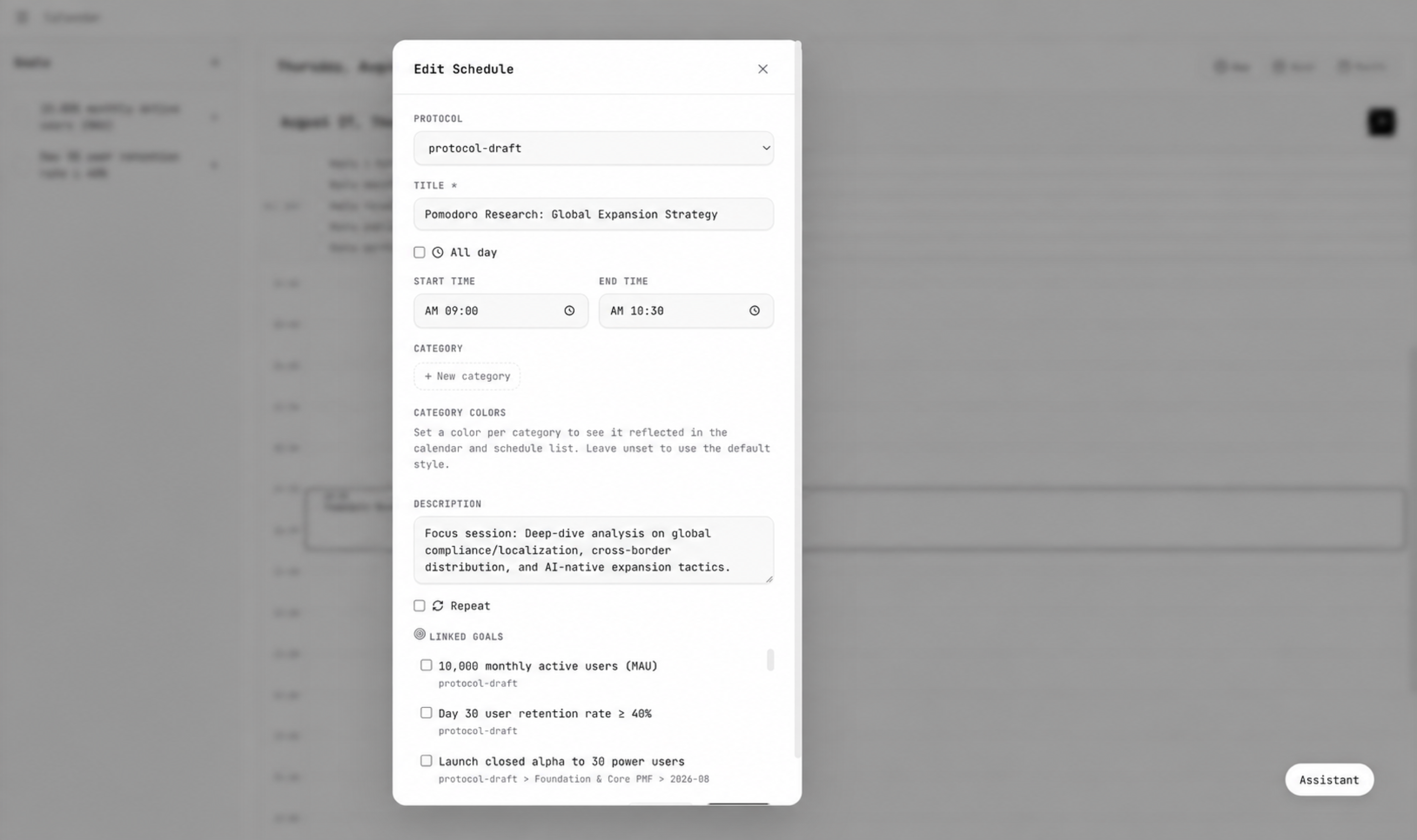 AI Assistant Action
